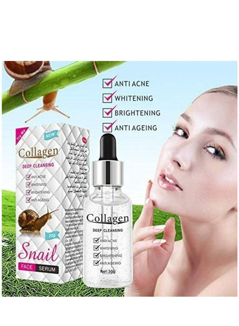 Snail Collagen Facial Serum 30g - Image 3