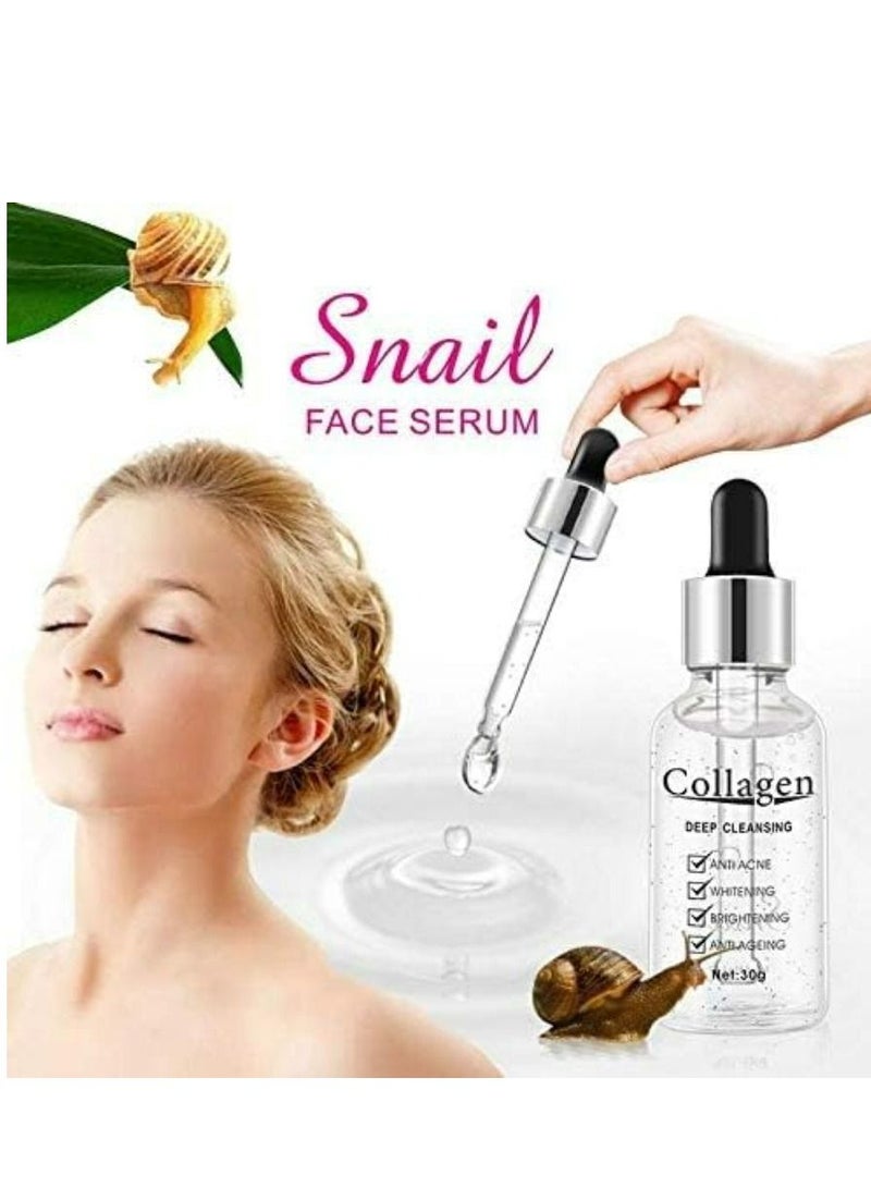 Snail Collagen Facial Serum 30g - Image 4