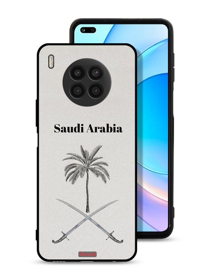 Tolwak Huawei nova 8i Protective Case Cover Kingdom Of Saudi Arabia Sign Art - Image 1