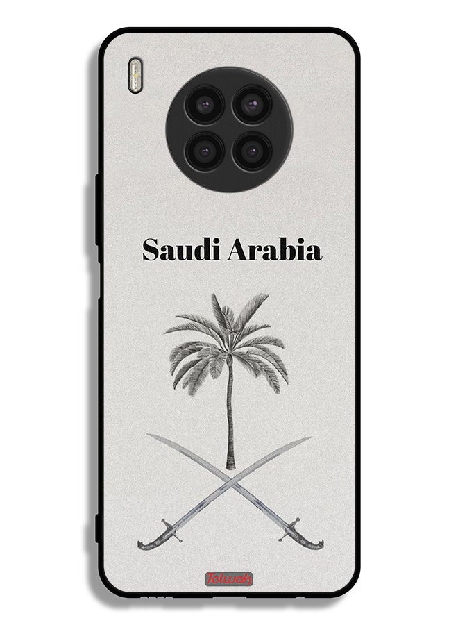 Tolwak Huawei nova 8i Protective Case Cover Kingdom Of Saudi Arabia Sign Art - Image 2