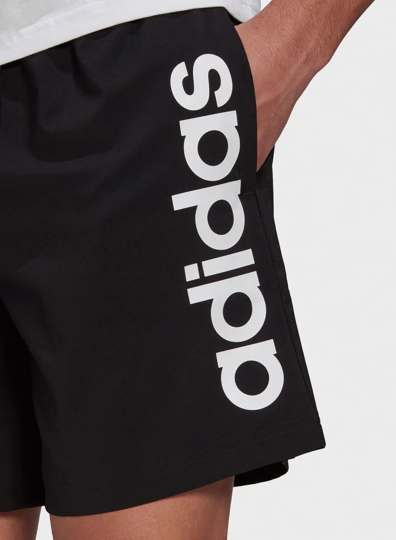 adidas شورت بخصر مطاطي
