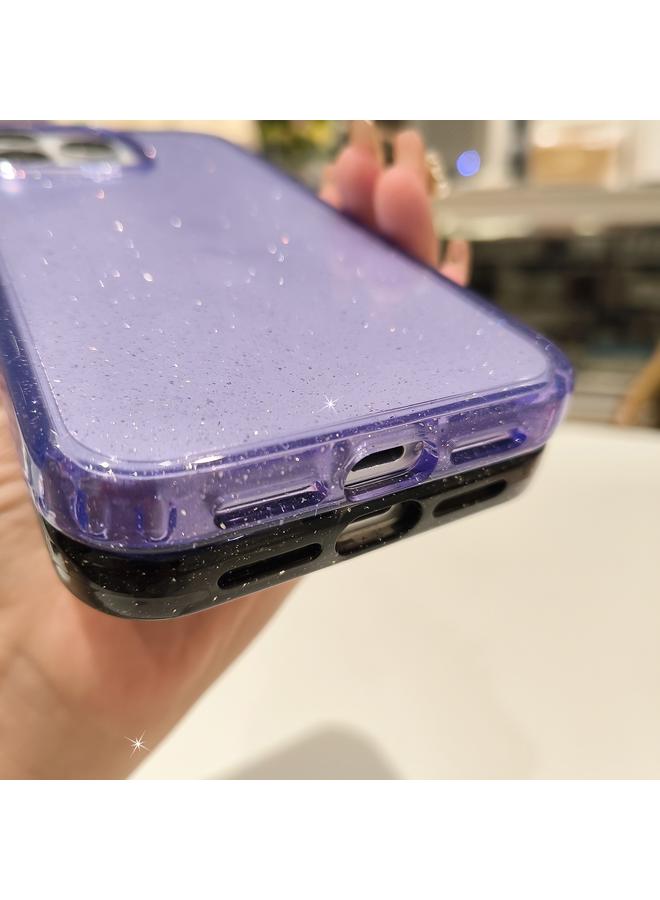 S-TOP Case For iPhone 12 Glitter Powder TPU Hybrid PC Phone Case - Image 3