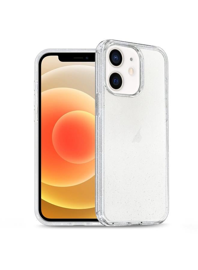 S-TOP Case For iPhone 12 Glitter Powder TPU Hybrid PC Phone Case - Image 1
