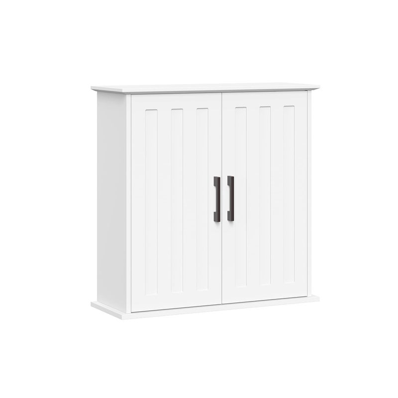 RiverRidge Monroe Two Door Wall Cabinet Over The Toilet Storage Cabinet with SoftClose Doors  Medicine Cabinet with Adjustable Shelves