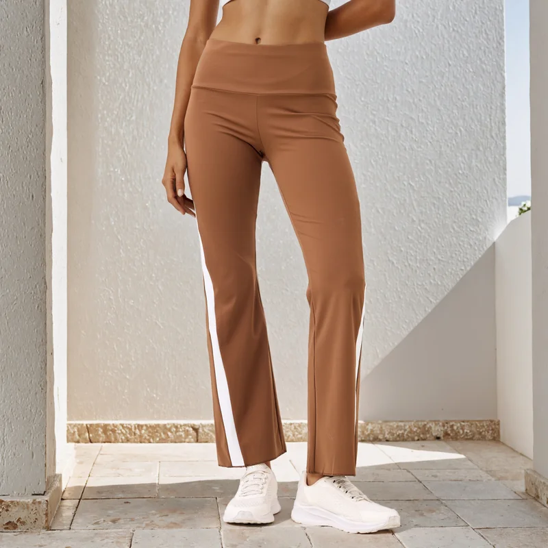 ADOT by Splash Colourblock Flared Leggings