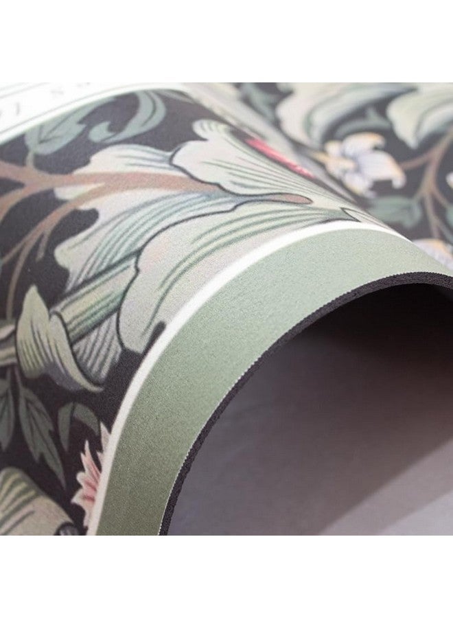 Home-Cloud حصيرة تجفيف الأطباق HomeCloud لسطح المطبخ، تخفي البقع، فائقة الامتصاص، غير قابلة للانزلاق، مقاومة للحرارة، رائعة للأطباق، وسادة الرف، سطح المطبخ، ماكينة القهوة، عنصر القهوة (جمال أخضر، 50x40 سم) - Image 2