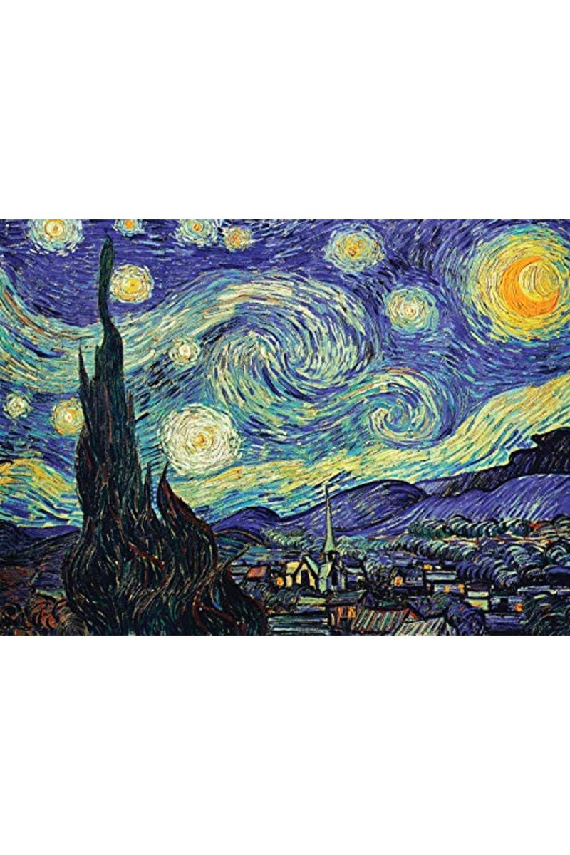 Palace Learning ALAYRA Palace Learning 3 Pack - Mona Lisa Poster by Leonardo Da Vinci + Starry Night & Over the Rhone by Vincent Van Gogh - Fine Art Prints (LAMINATED, 18" x 24") - Image 5