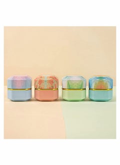 Y&D 4 Pcs Mini Tea Tins Storage Containers Coffee Gift Candy Cans Food Container for Chocolate Sugar Spices  - Image 3