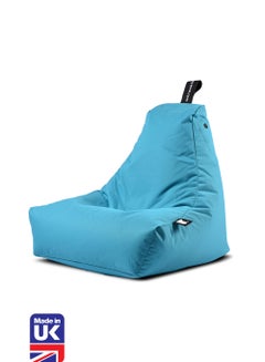 Extreme Lounging Extreme Lounging® - Original Mini Bean Bag for kids - Made in UK - Premium Quality Double Stitched Bean Bag - UV Protected & Waterproof - Small BeanBags Chair - Ideal for Indoor & Outdoor Use - Aqua  - Image 1