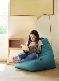 Extreme Lounging Extreme Lounging® - Original Mini Bean Bag for kids - Made in UK - Premium Quality Double Stitched Bean Bag - UV Protected & Waterproof - Small BeanBags Chair - Ideal for Indoor & Outdoor Use - Aqua  - Image 3