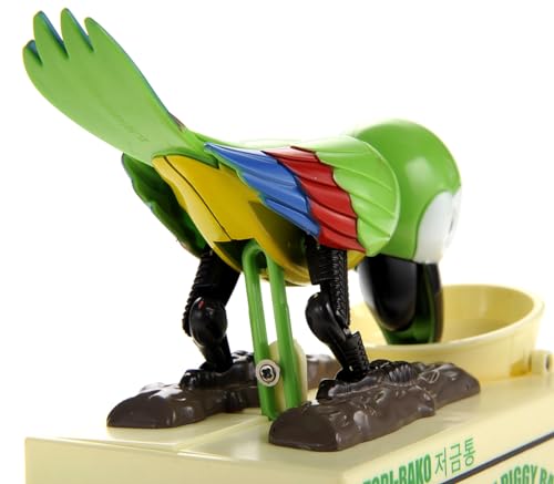 PowerTRC Parrot Coin Bank for Kids, Cute Money Bank for Boys and Girls, Savings Piggy Bank | Fun Gift for Kids and Adults - Image 4