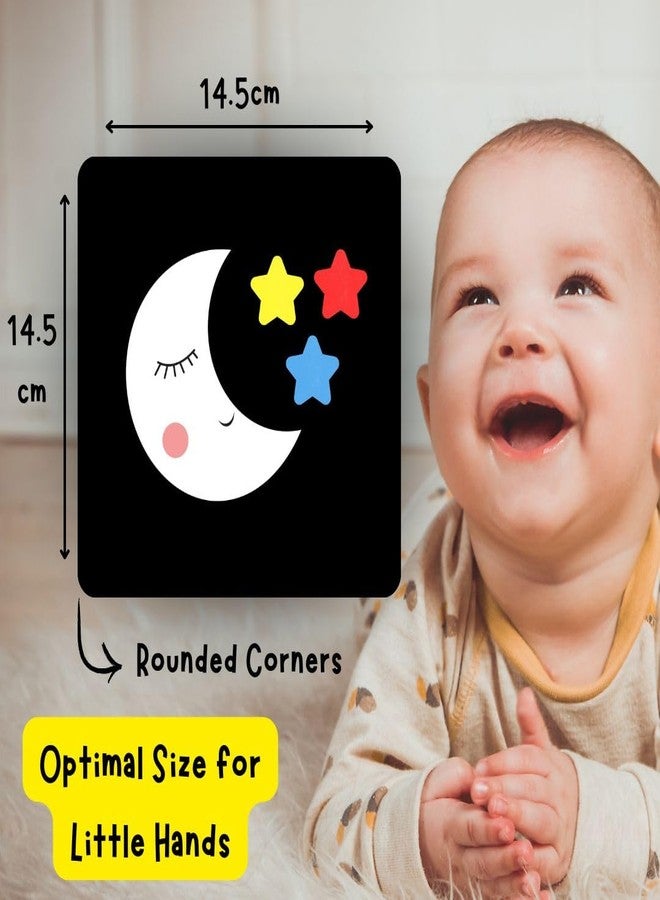 EDUSTAR New Born High Contrast Flashcards | Visual Stimulation Flashcards | Infant Visual Development - Image 3