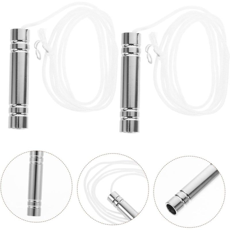 White Silver Ceiling Lights Replacement Cord Set 2 Sets Handle Connector - Image 1