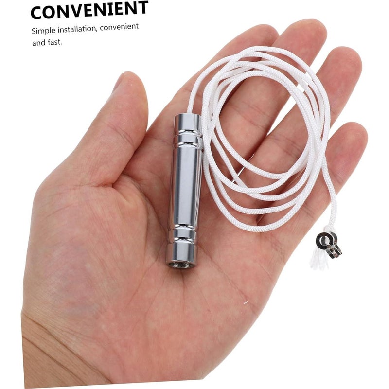 White Silver Ceiling Lights Replacement Cord Set 2 Sets Handle Connector - Image 5