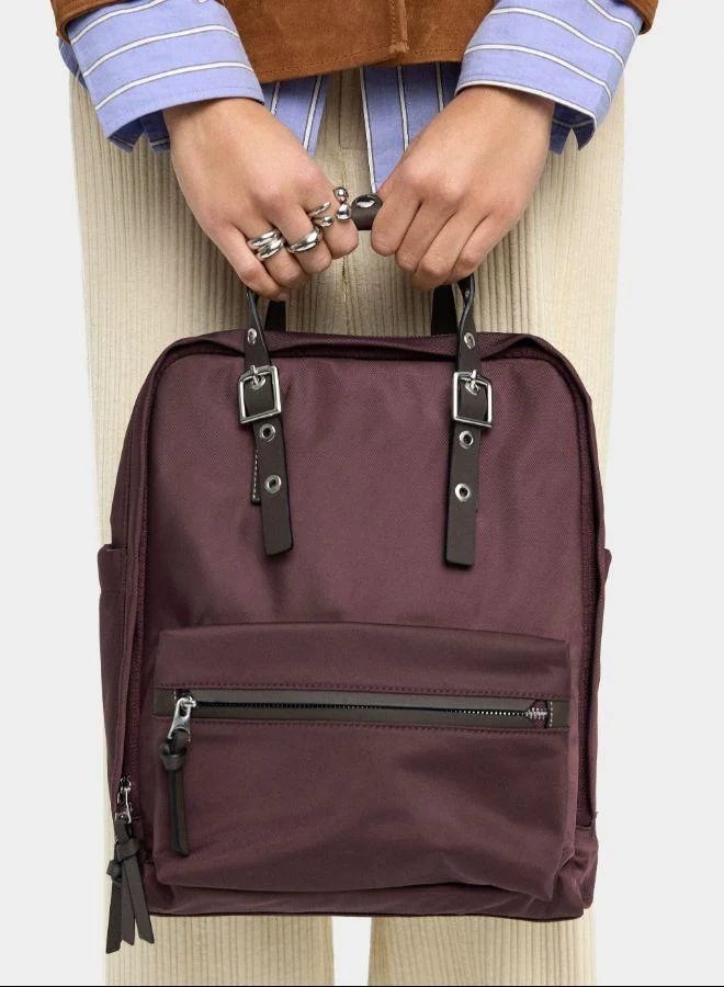 بارفوا حقيبة ظهر لللابتوب حتى 14" مع نايلون