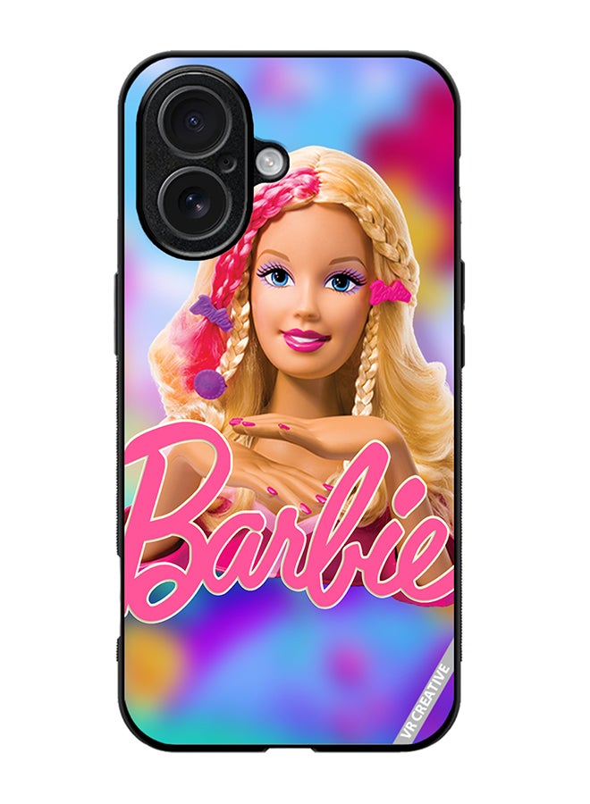 Protective Case Cover For Apple iPhone 17 Pny Barbie Design Multicolour