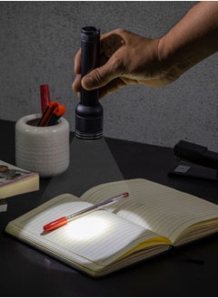 GEEPAS Waterproof LED Flashlight, USB Rechargeable | Aircraft Aluminium Alloy Body | 4hrs of Working | 3.7V 3000mAh Li-Ion Battery | 2000m Range | Indoor/Outdoor Use  - Image 3