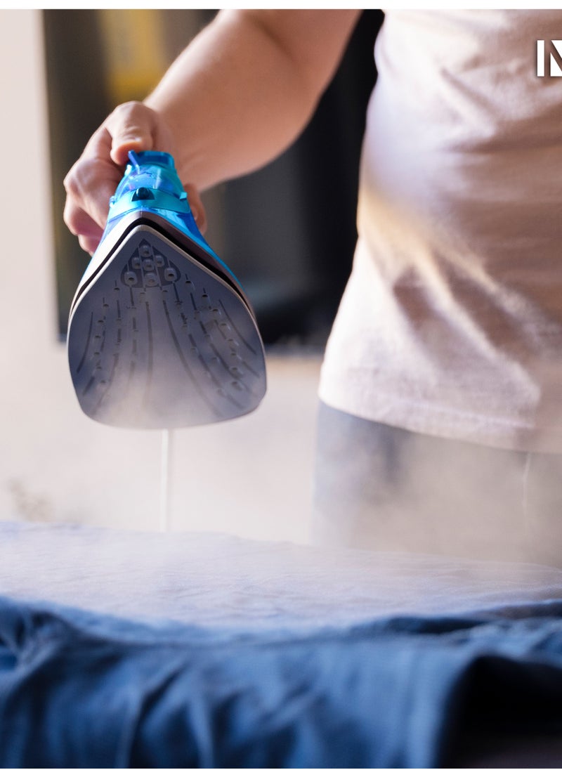NAMSON - Namson Steam Iron Powerful Burst of Steam - Dry/Steam/Spray Functions, Adjustable Temperature Control, Ceramic Soleplate - 2200W - Image 1
