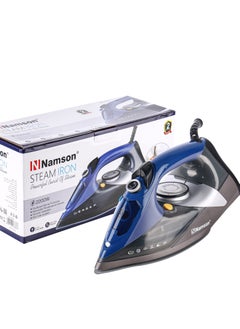 NAMSON Namson Steam Iron Powerful Burst of Steam - Dry/Steam/Spray Functions, Adjustable Temperature Control, Ceramic Soleplate - 2200W  - Image 5