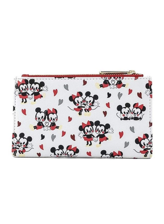 Loungefly Disney Mickey And Minnie Mouse Love Aop Faux Leather Wallet - Image 2