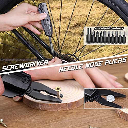 ETEH Gifts for Dad from Daughter Son,Multitool Pocket Knife "BEST DAD EVER",Christmas Birthday Fathers Day Dad Gifts,Unique Camping Hunting Cycling Gift Ideas for Dad - Image 4