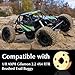 GLOBACT 82g Solid Brass Weights Wheel Counterweight for Axial AXP8 GILAMON 22 4X4 18 RC Trail Buggy Upgrade Parts 4PCS - Image 3