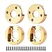 GLOBACT 82g Solid Brass Weights Wheel Counterweight for Axial AXP8 GILAMON 22 4X4 18 RC Trail Buggy Upgrade Parts 4PCS - Image 2