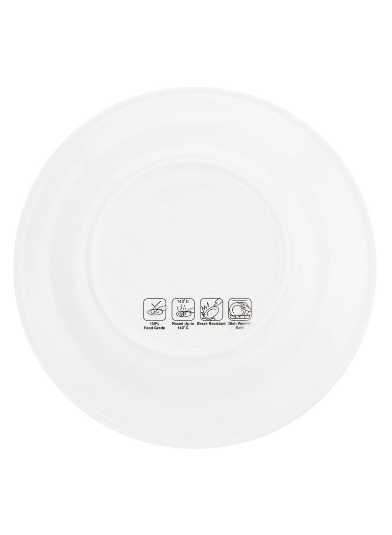 MODA CUCINA طبق شوربة دائري من الميلامين باللون الأزرق الرائع 23 سم إسمى - Image 5