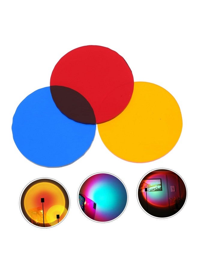 سولوستر SOLUSTRE 9 قطع أداة تعليمية فلاتر ألوان مستديرة فلتر إضاءة ملون كاميرا رأس دائري فلاشات لوحة تصحيح الألوان مجموعة فلاتر ألوان فلاتر ألوان للأضواء فيلم كاميرا بلاستيك - Image 2