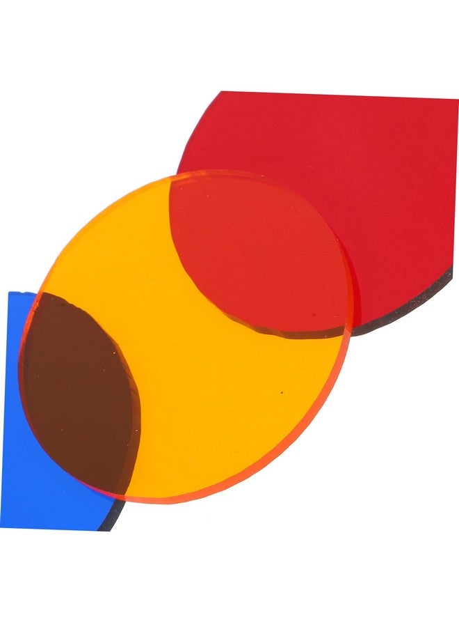 سولوستر SOLUSTRE 9 قطع أداة تعليمية فلاتر ألوان مستديرة فلتر إضاءة ملون كاميرا رأس دائري فلاشات لوحة تصحيح الألوان مجموعة فلاتر ألوان فلاتر ألوان للأضواء فيلم كاميرا بلاستيك - Image 3