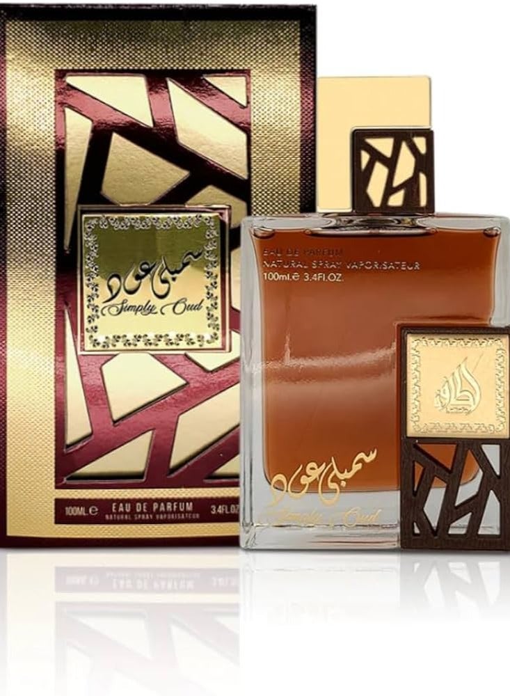 عطر سيمبلي عود للجنسين من لطافة او دي بارفان 100 مل