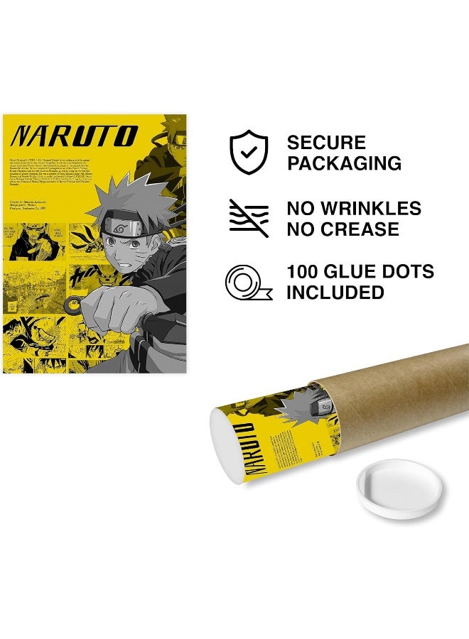 CodersParadise Paper Pack Of 6 - Anime Wall Posters 8X12 Inch (A4 Size) Included Glue Dots Wall Decor Posters Wall Art - Image 5