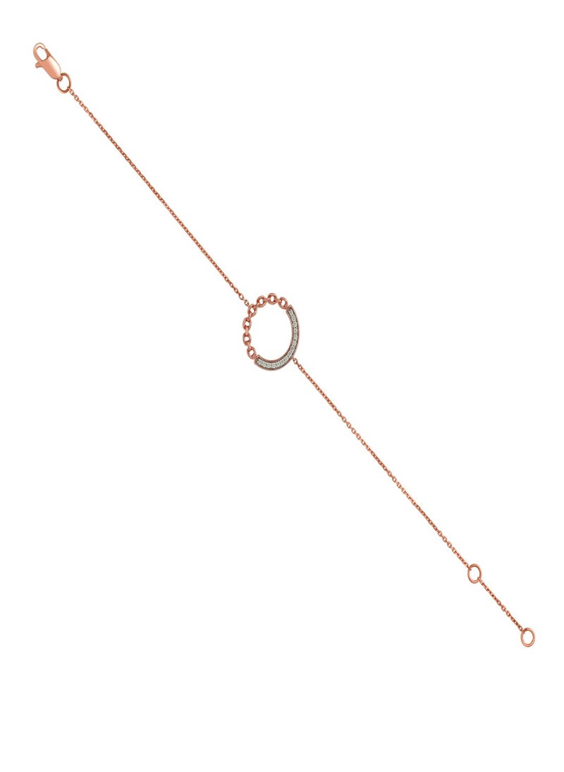 Malabar Gold and Diamonds 18k 750 Purity Mine Diamond Bracelet MZOZOU050BR1  - Image 2
