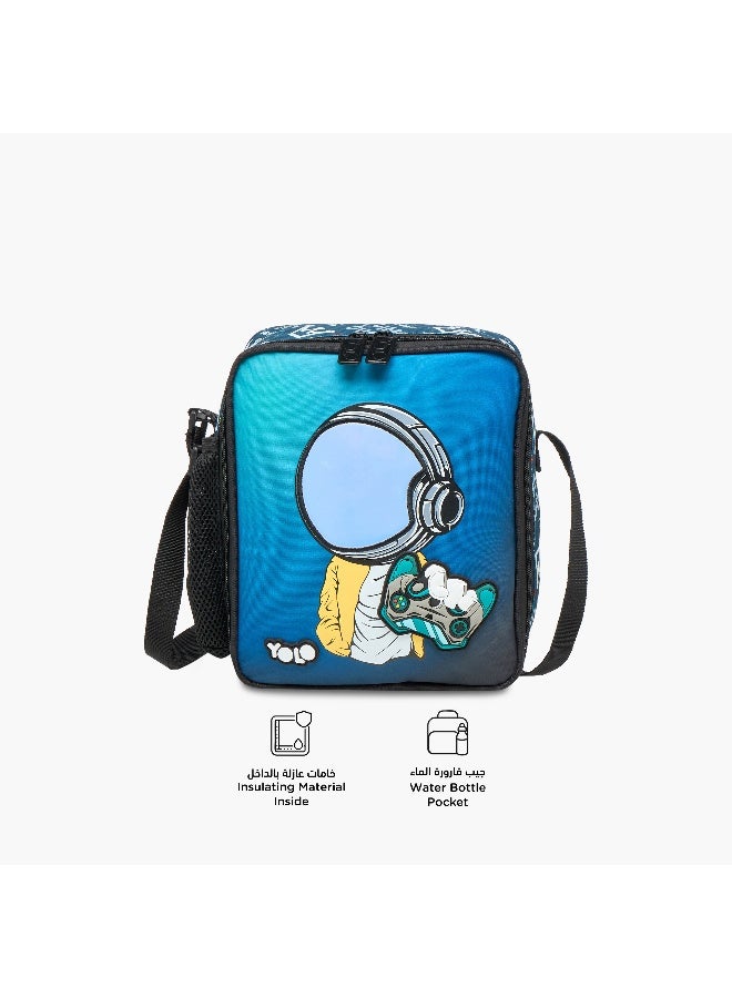 YOLO Gamer Print Lunch Bag for Kids - Image 4