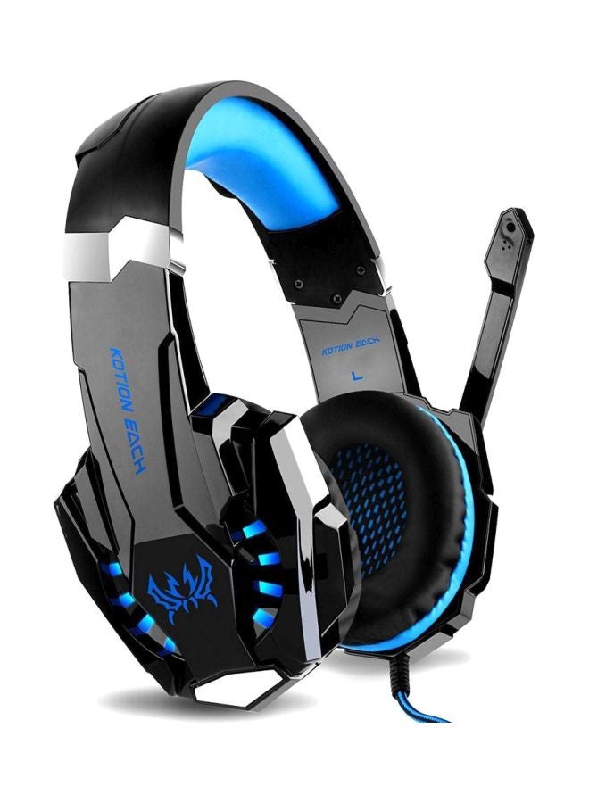 KOTION EACH G9000 LED Over-Ear Gaming Wired Headphones With Mic For PS4/PS5/XOne/XSeries/NSwitch/PC - Image 3