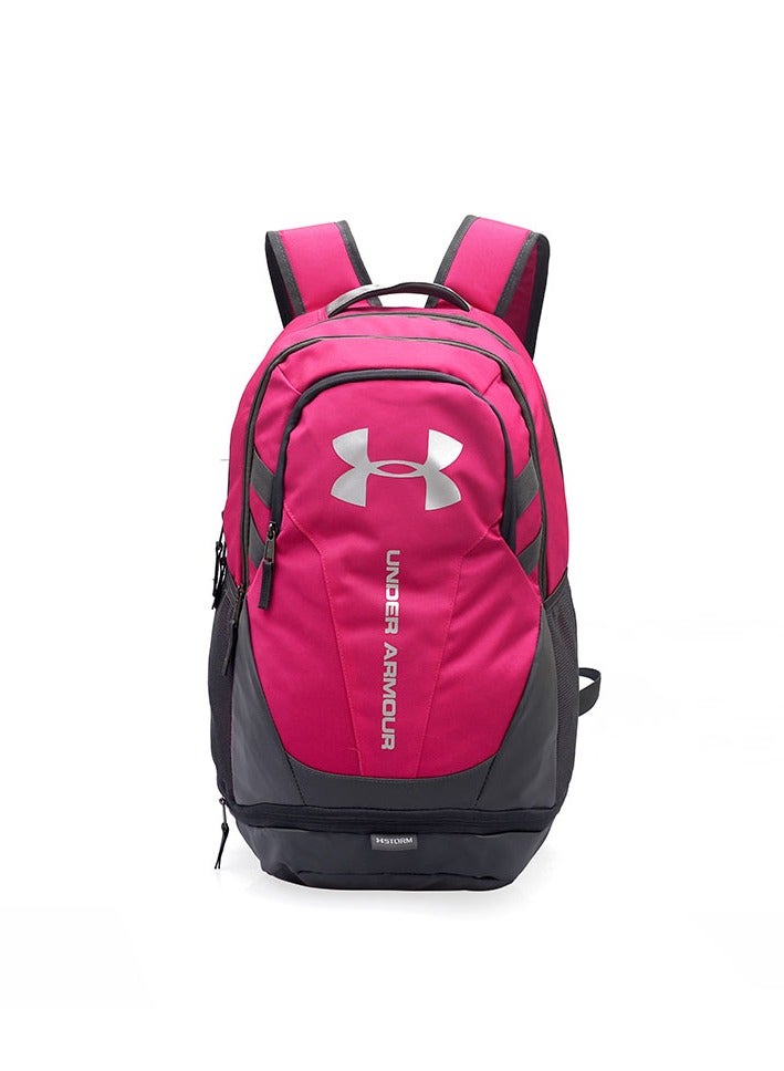 اندر ارمر 【موسم المدرسة】 حقيبة ظهر مدرسية مطبوع عليها سحاب بسعة كبيرة حقيبة ظهر مدرسية حقيبة ظهر كلاسيكية للطالب حقيبة ظهر كلاسيكية للكمبيوتر المحمول حقيبة ظهر ملونة - Image 1