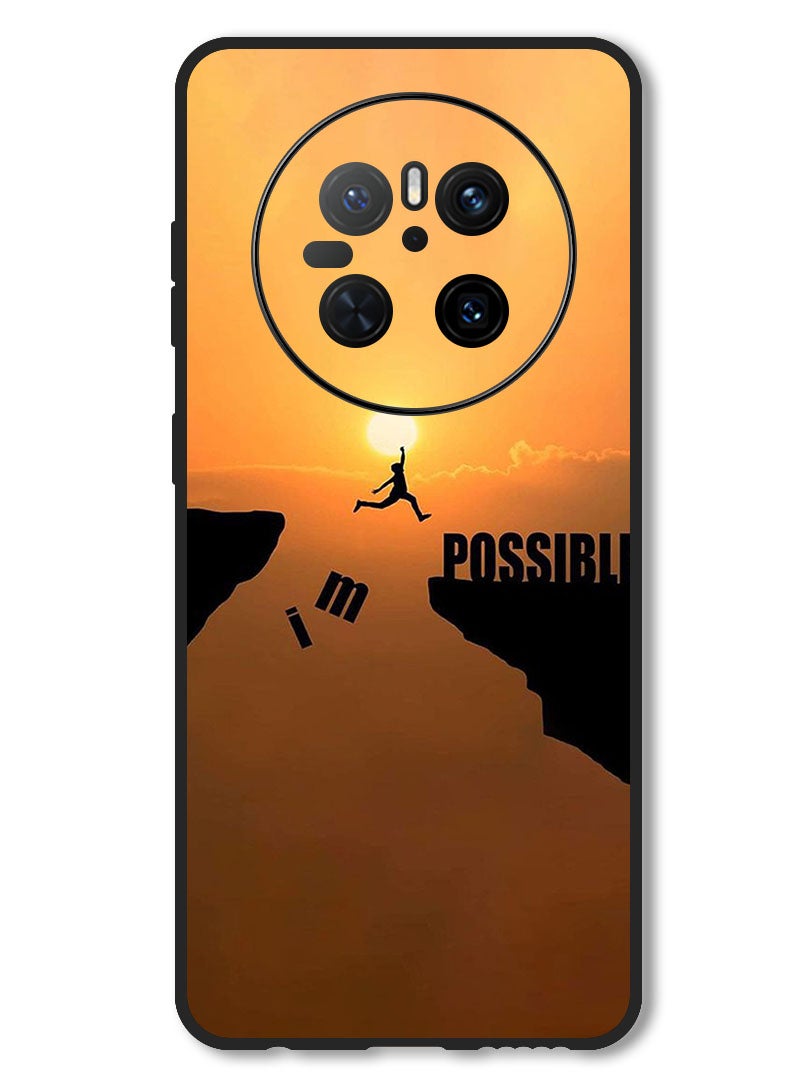 Theodor Case Compatible with Huawei Mate 70 Protection Shockproof Bumper Cover im Possible - Image 1