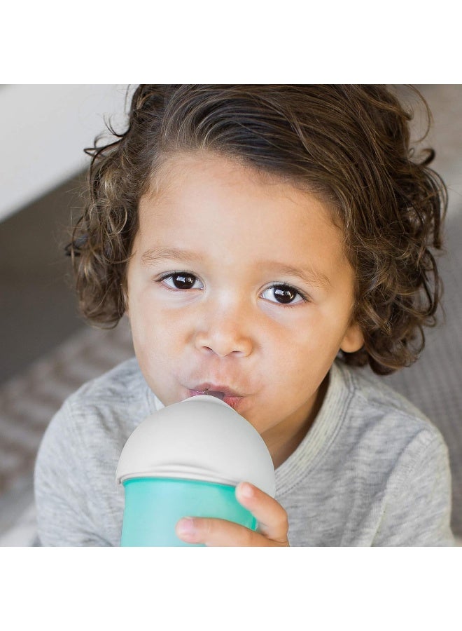 BOON غطاء تحويل قشة سيليكون بوون نورش، قشات لزجاجات نورش للأطفال، عبوة من 2، 2 قطعة (عبوة من 1) - Image 5