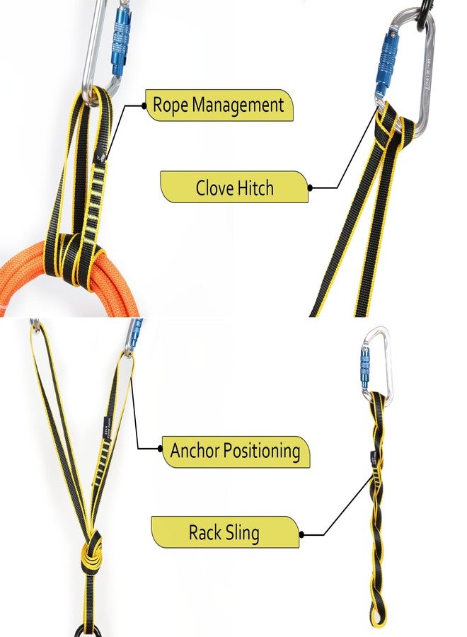 KLYTORX 18mm Nylon Climbing Sling Runner, 23KN CE2008/EN566 Certified - Image 5