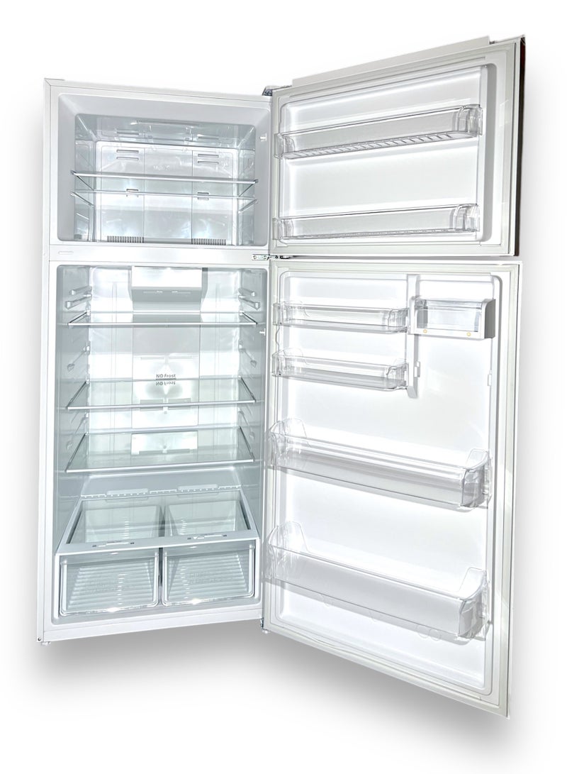 Super Classic Double Door Steam Refrigerator, 580 Liters, 20.5 Feet, White, Inverter - SPCRF-778N
