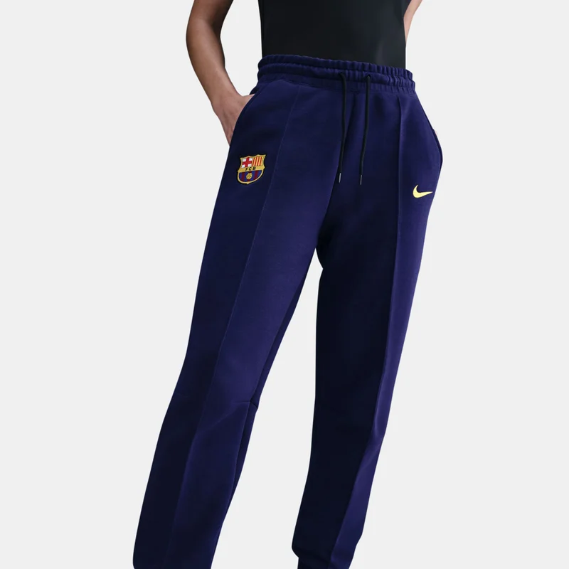 Nike navy blue Women's FC Barcelona Tech Fleece Joggers for Women | Best Price UAE