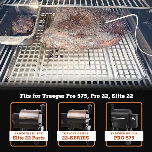 NUPICK 10-Pack BAC507 Grill Drip Tray Liners for Traeger Pro 575, Pro 22 and Elite 22, Grill Accessories for Traeger, Aluminum Disposable Drip Trays,Heat-Resistant Grill Accessory, 22in X 15.5in - Image 2