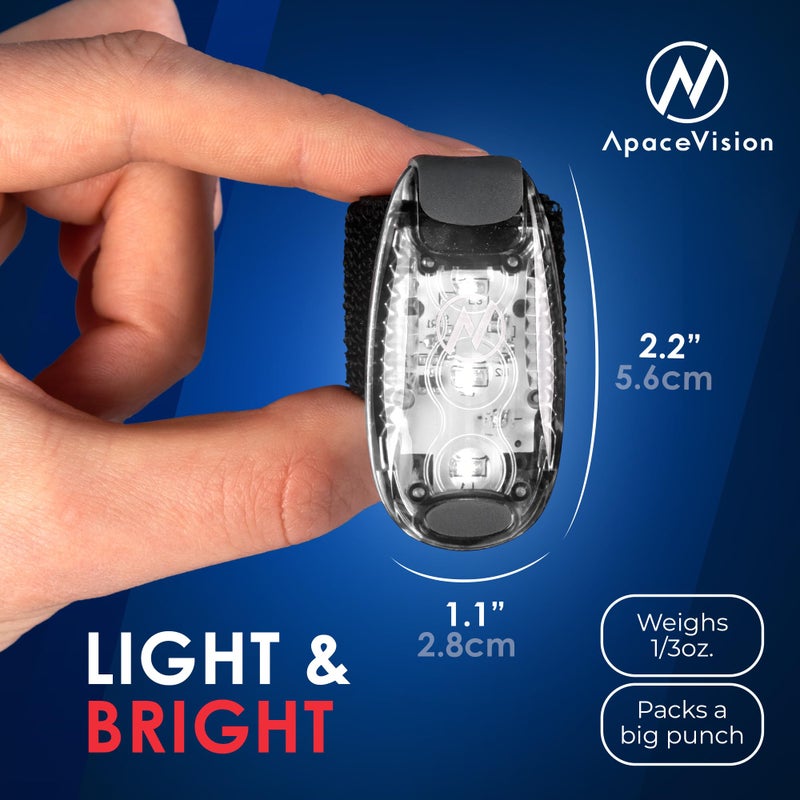 Apace Vision أضواء كايا لومة LED للقوارب (عبوة 3) | أضواء ملاحية بحرية مقاومة للماء IPX5 للتجديف الليلي، الكانو، القوارب، الصيد | ملحقات قوارب عالية الوضوح - Image 5