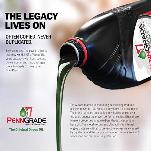PENN GRADE1 PENN GRADE 1, 71506, Synthetic Blend High Performance Oil SAE 10W-30, 1 Quart - Image 5