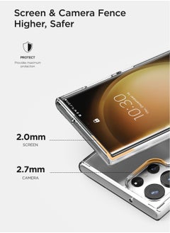 VRS Design Crystal Pickup for Samsung Galaxy S24 ULTRA Case Cover Wallet with 2 Card Storage Slot - Clear  - Image 5