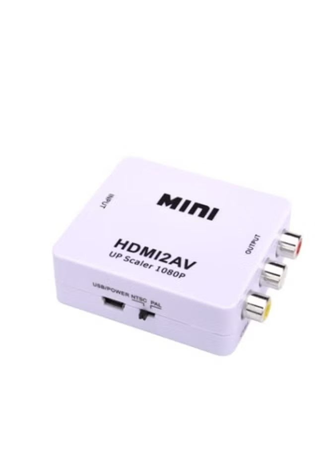 HDMI to AV Video Converter Adapter – High-Quality, Compact Design for Seamless Video Conversion - Image 1
