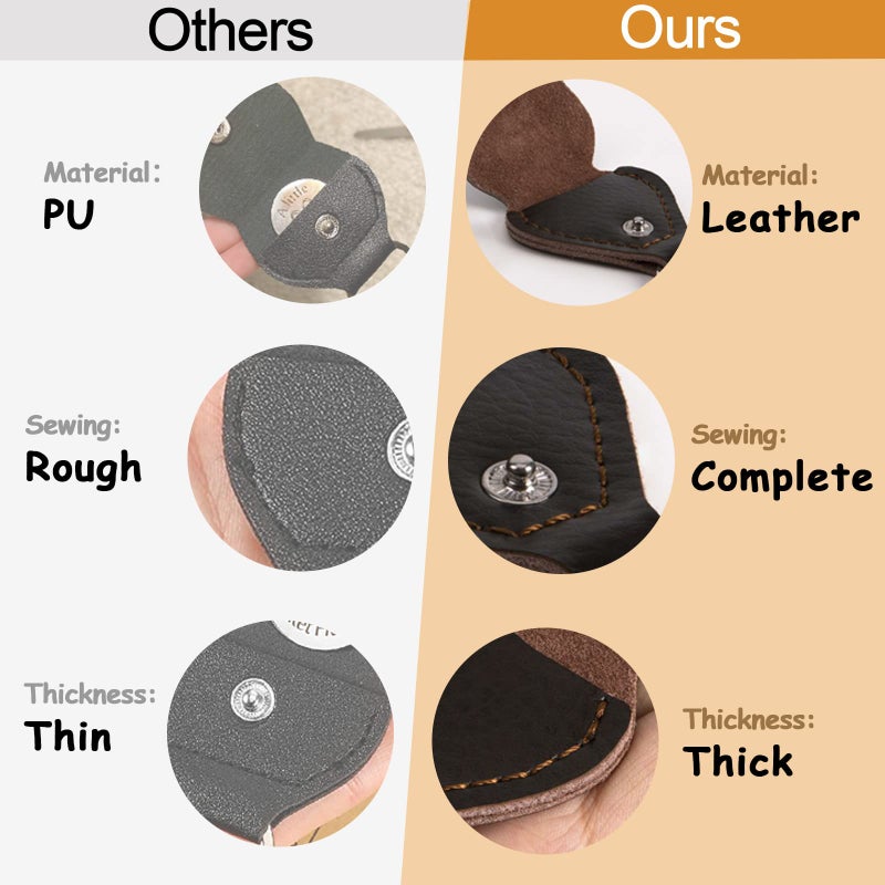 Qunrwe Pocket Hug Token,Long Distance Gifts Keepsake,Double Sided Inspirational Thinking of you Gift with Leather Keychain (Circle-i am always with you) - Image 3