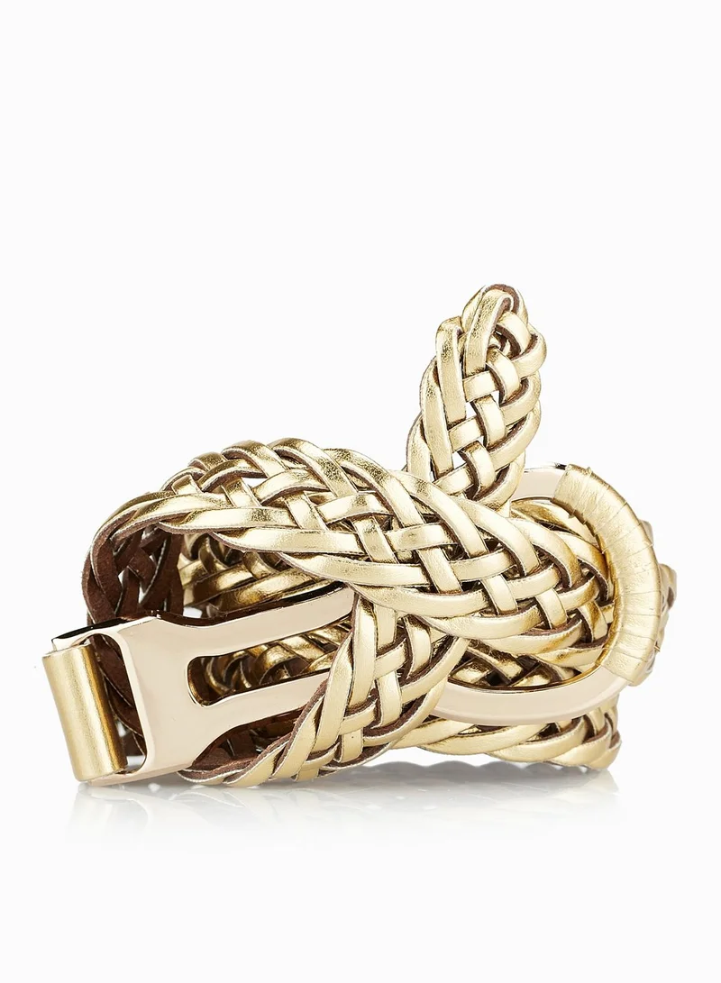 Ginger Braided Belt