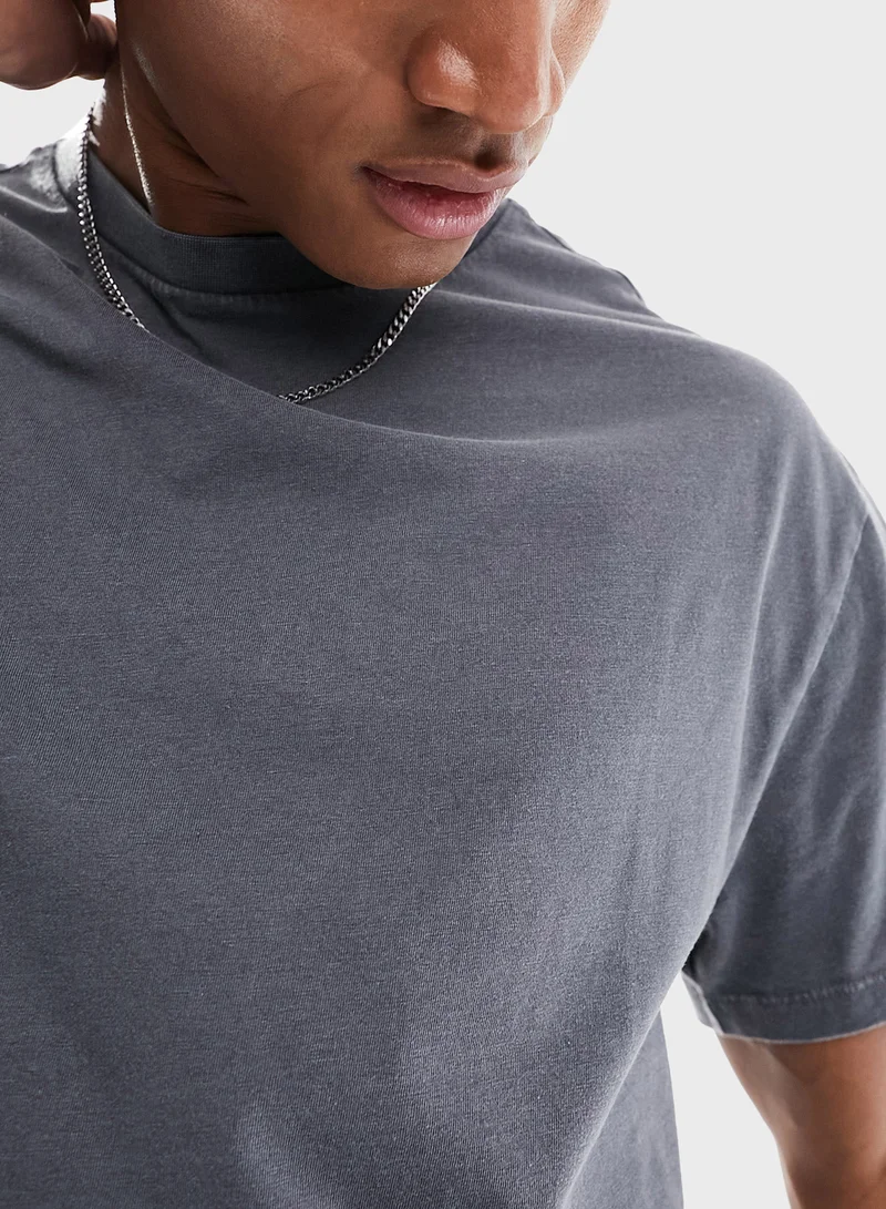 Reclaimed Vintage Unisex Oversized Crew Neck T-Shirt