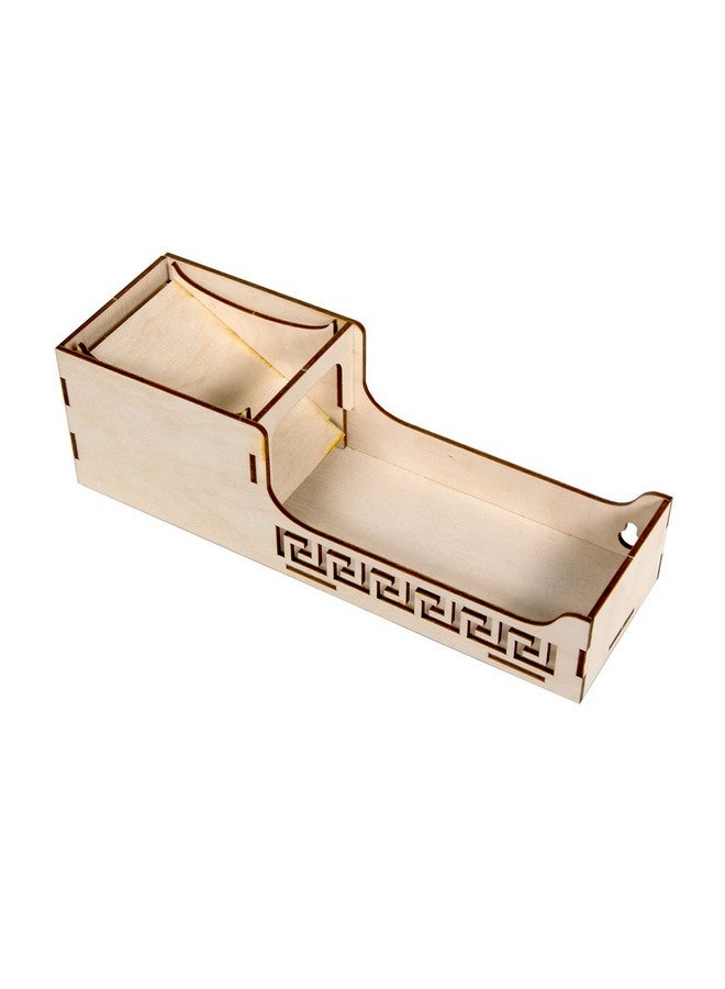 The Broken Token Modular Dice Tumbler - Wooden Base Side for Dice Tower - Image 1
